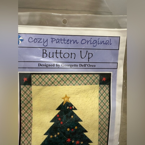 Cozy Pattern Original Button Up Quilt Pattern - Picture 5 of 5